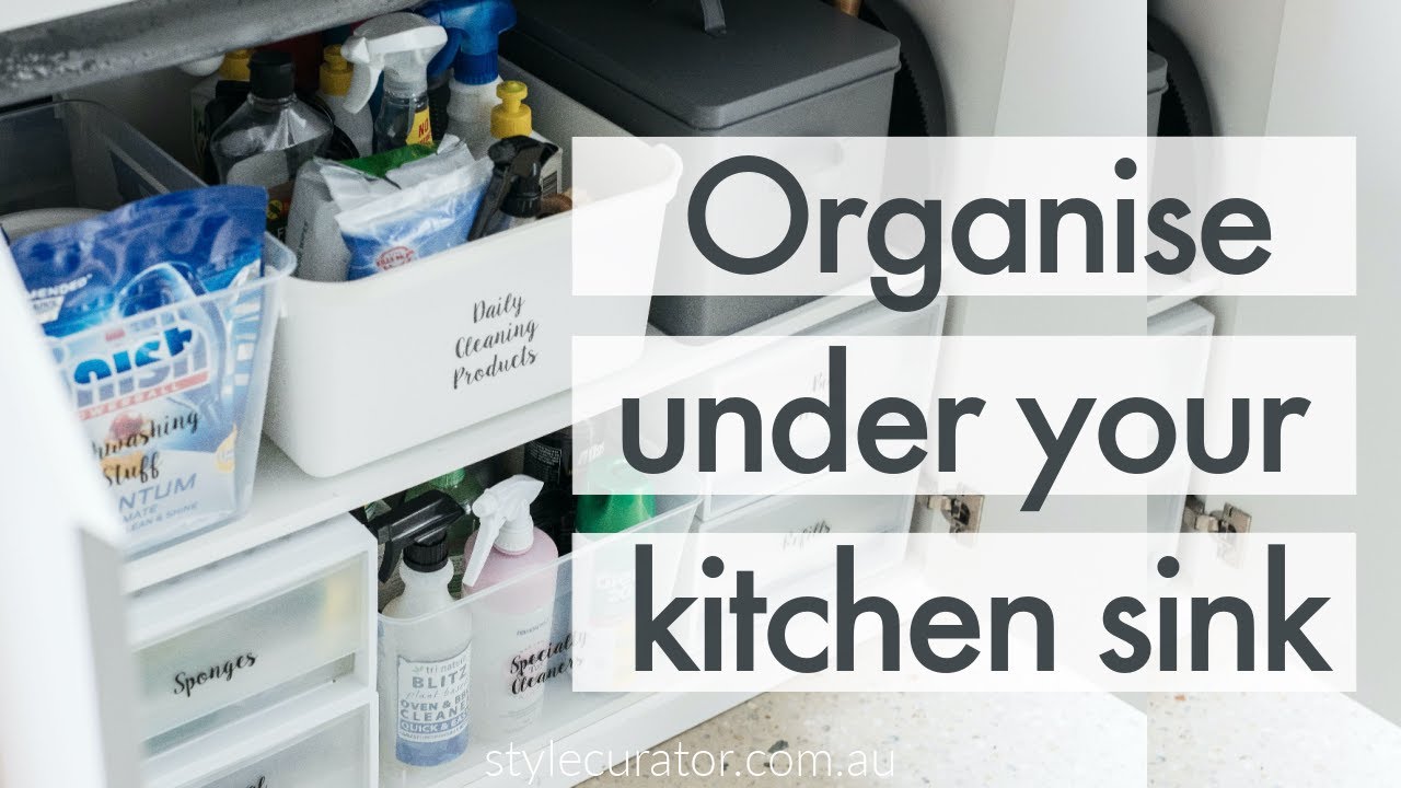 15 Genius Under The Kitchen Sink Organization Ideas - Organization