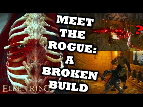 The OP Black Flame Rogue, The Most Dangerous Assassin Build In Elden Ring | Ultimate Daggers Build