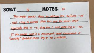 Syllable and Affixes Sort 16