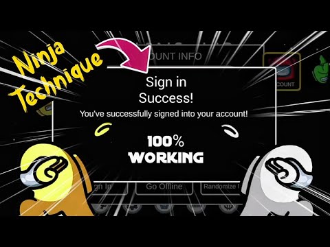 How To Sign In Among Us | Among Us Sign In Error Fixed | Among Us Sign In Problem Fixed