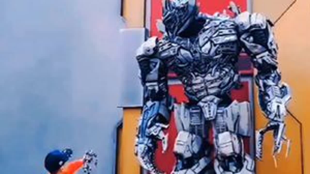 #这谁顶得住啊 这个人类幼崽很上道😂#人类幼崽迷惑行为大赏 #威震天儿子#角色扮演#整活了