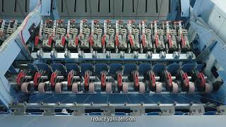 HY-12T high speed draw Nylon texturing machine