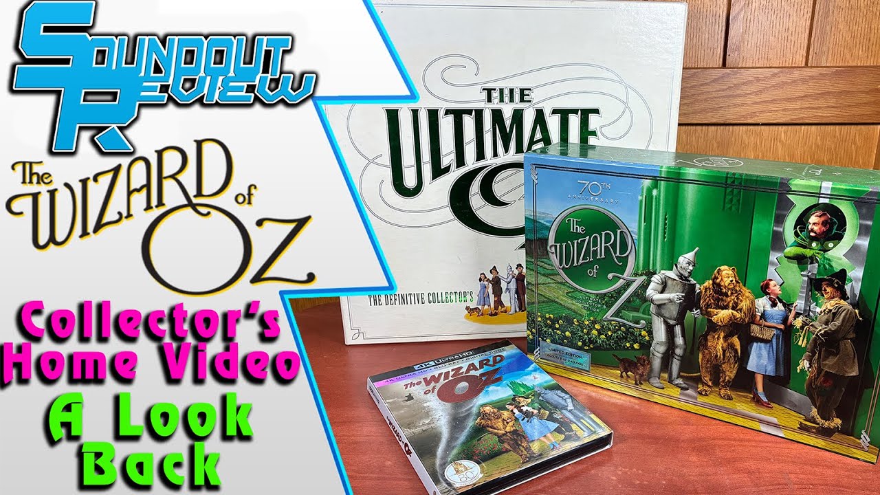 The Wonderful World of Wizard of OZ Collector's Editions (Blu-Ray, DVD, VHS, Wicked) [Soundout12]