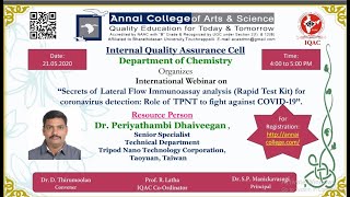 Secrets of Lateral Flow Immunoassay analysis Rapid Test Kit for coronavirus detection Role of TPNT