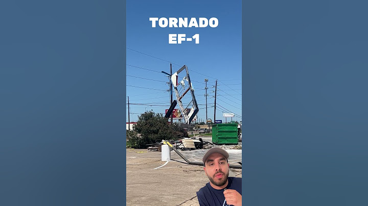 Esto fue lo que nos dejó el tornado en #Katy #Houston