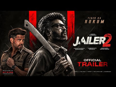JAILER 2 – Official Trailer | Rajinikanth | Hrithik Roshan | S J Suryah | Suraj | Mohanlal | Nelson