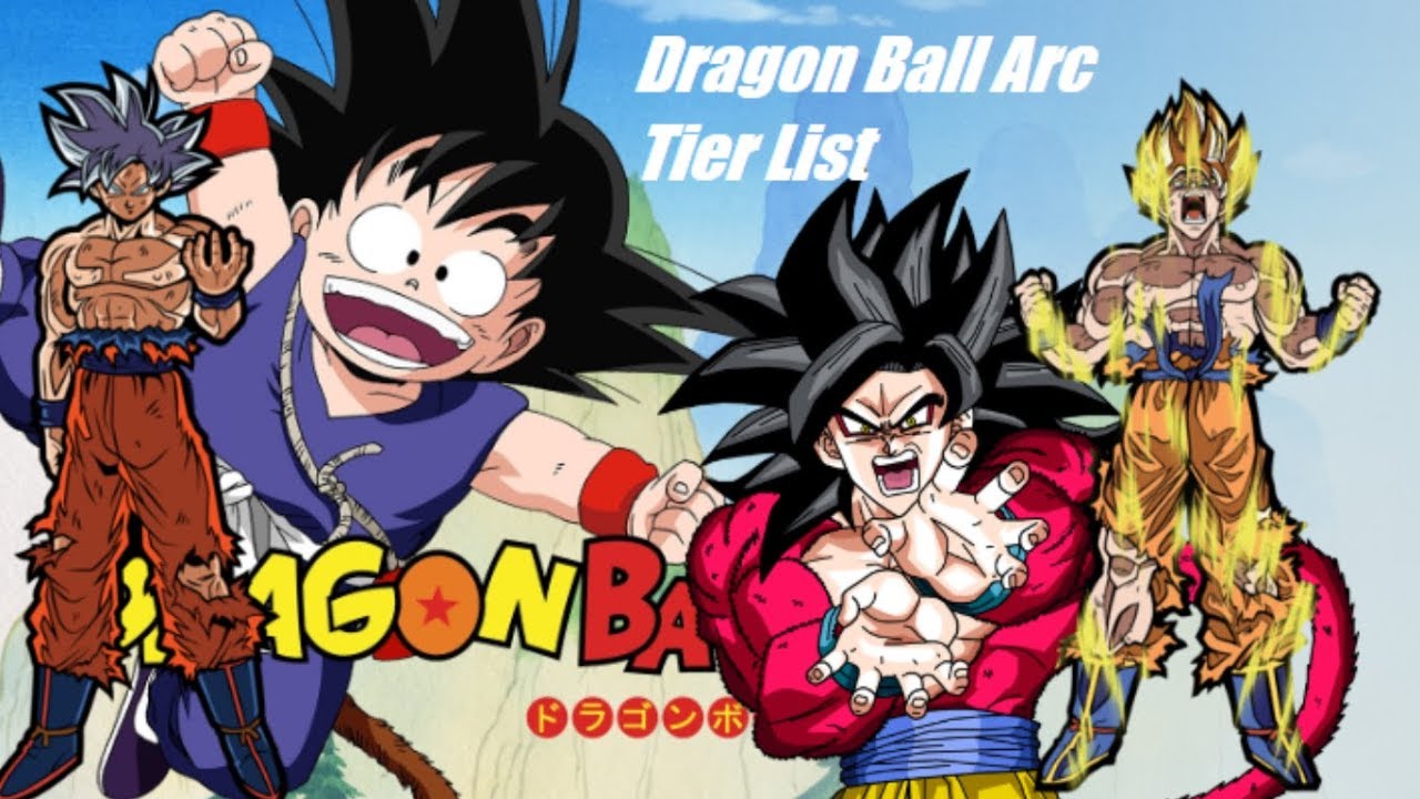 TIER LIST: Dragon Ball Arcs - YouTube