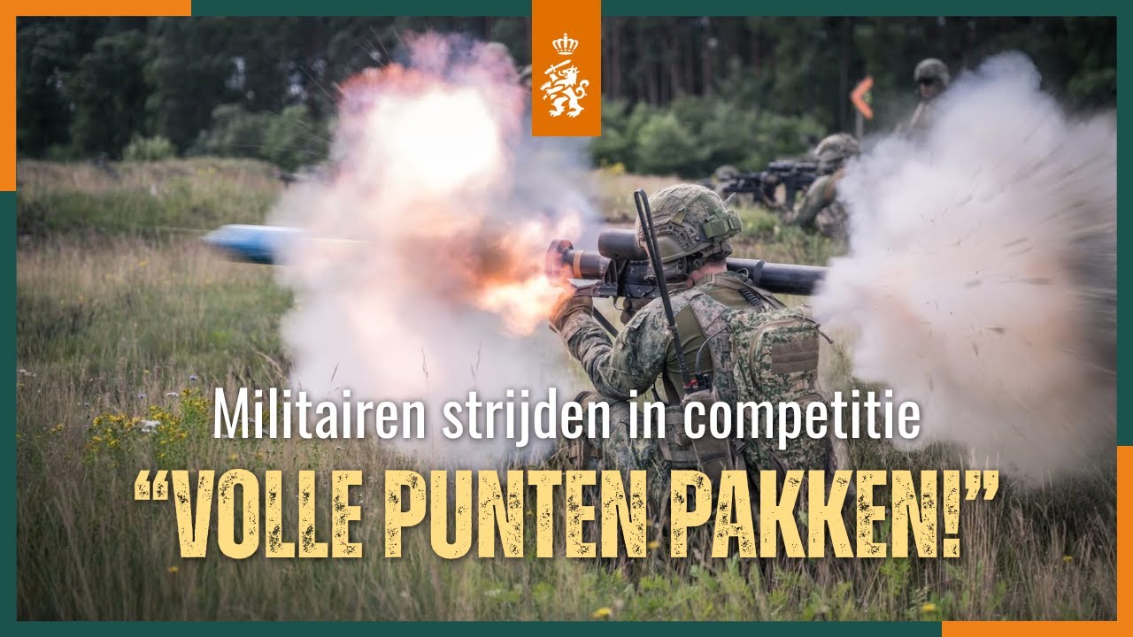 Militairen strijden in competitie | Koninklijke Landmacht