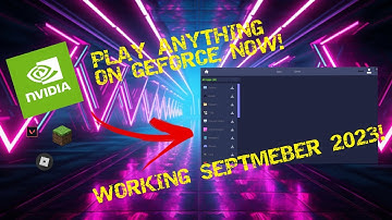 [Working] How to play/run anything on geforce now