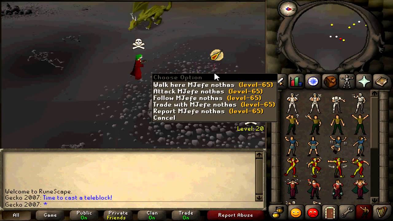 Runescape Teleblock Troll