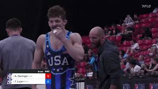 79 Kg Quarters - Alex Dieringer, Cliff Keen Wrestling Club - Tmwc Vs Taylor Lujan, Panther Wrestli