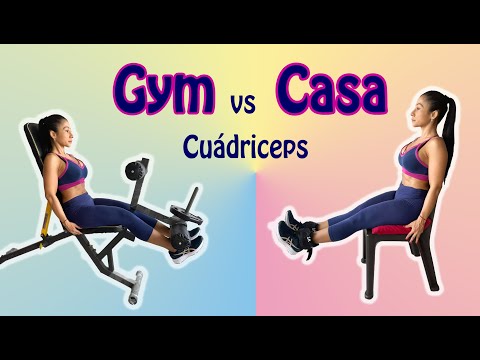 Extensiones de piernas versión casa sin la máquina - Gym vs Casa