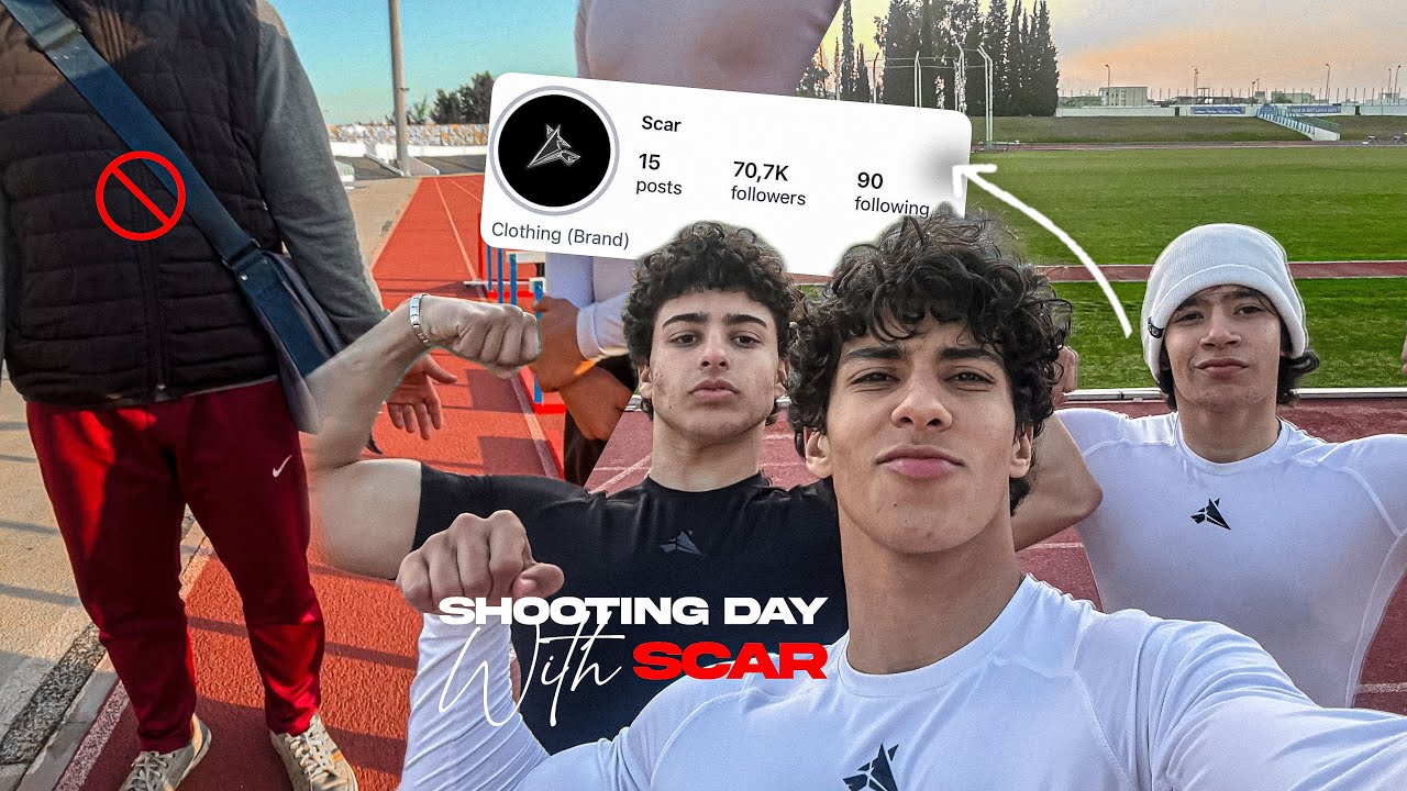 V12 - Scar دخلنا الملعب الأولمبي مع (Shooting day)