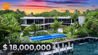 TOURING A GREAT $18,000,000  HOME “LA CASA PALMA”  WICH  INCREDIBLE VIEWS OF MIAMI BEACH by Lifestyle Production Group 6,234 views 1 month ago 10 minutes, 22 seconds