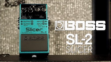 Boss // SL-2 Slicer Audio Pattern Processor (Stereo Demo)