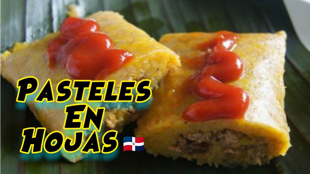 COMO HACER PASTELES EN HOJAS DOMINICANO 🇩🇴 YouTube