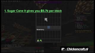 The Best ways to get money in chickencraft lifesteal smp Pt 1. #shorts screenshot 5