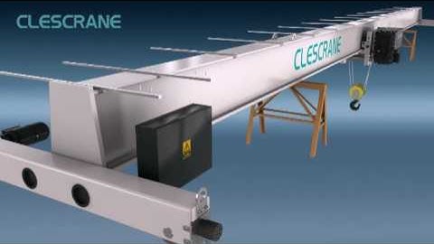 How to install a single girder overhead crane?