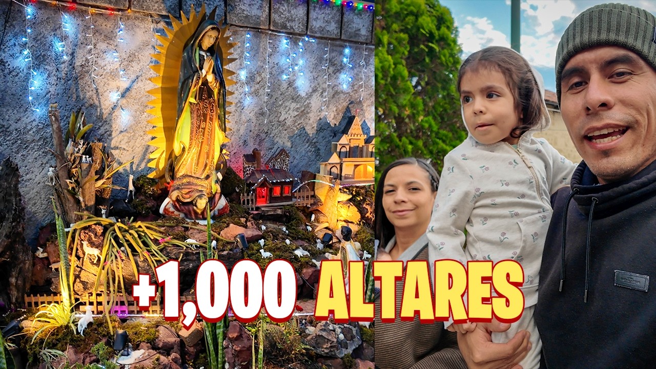 En Este Pueblo Ponen Más de 1,000 Altares a la Virgen y Casi Nadie lo Sabe 🙏