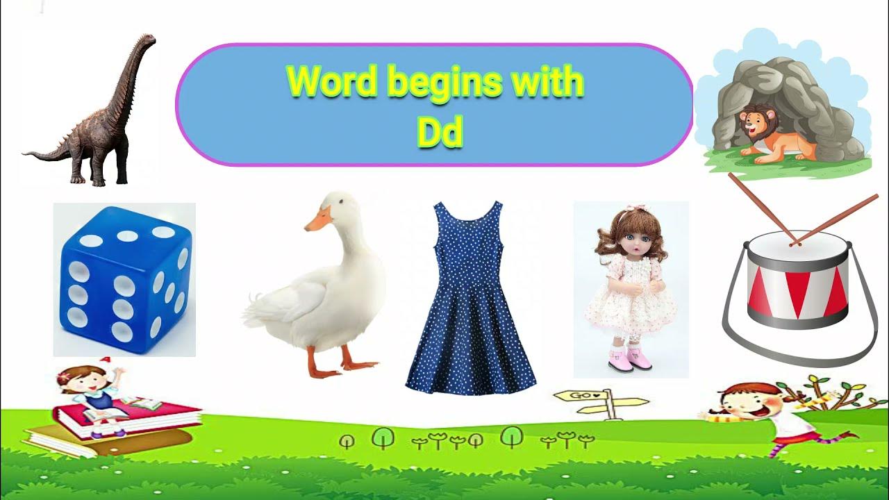 Word begins with Dd - YouTube