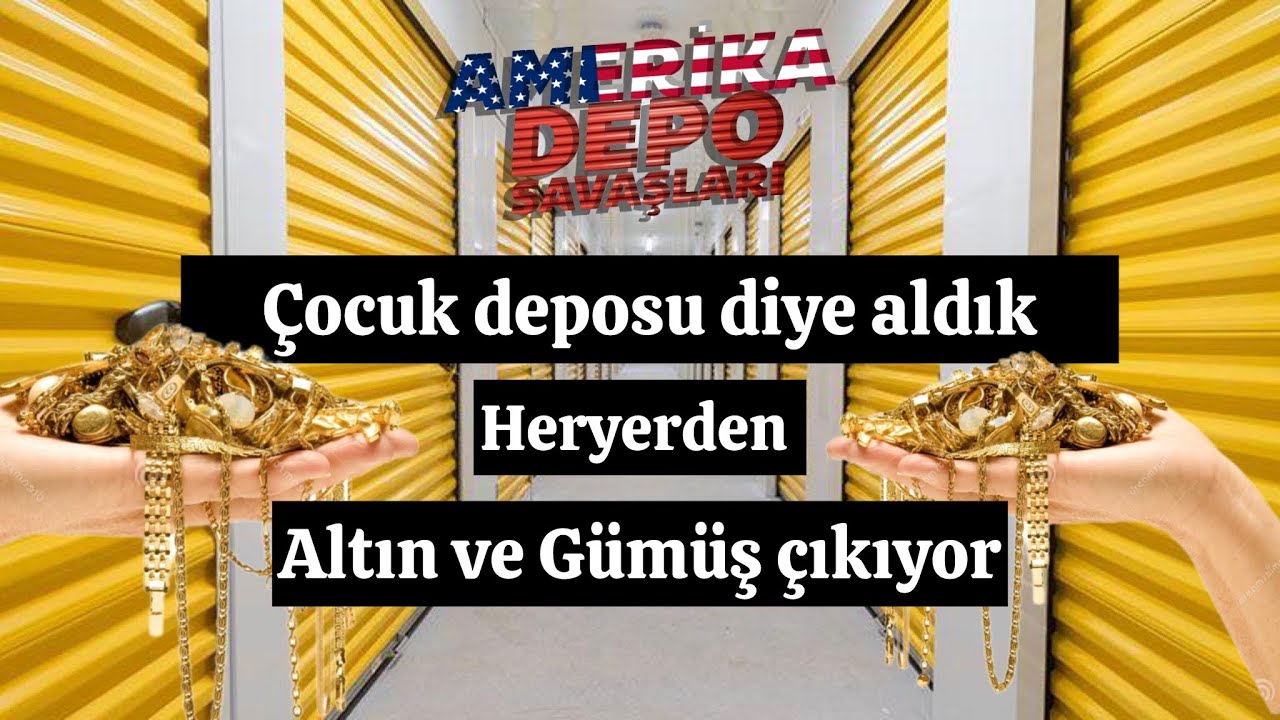 Bu depo fena / Heryerden Altın ve gümüş çıkıyor