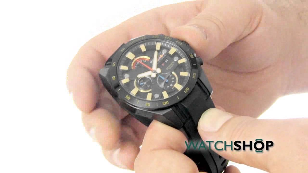 Casio Men's Edifice Red Bull Exclusive Chronograph Watch (EFR