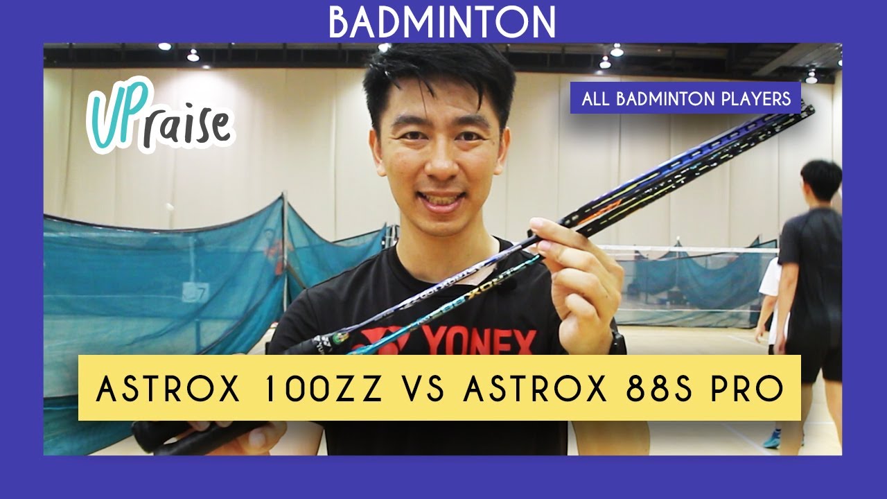Yonex Astrox 88S Pro vs Yonex Astrox 100ZZ - YouTube