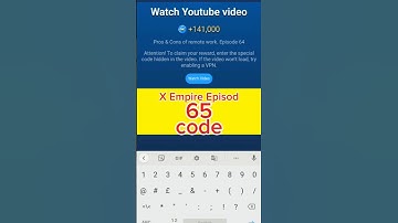 X Empire Episode 65 Code |Episode 65  Empire CodeX code