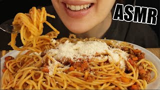 ASMR PASTA SPAGHETTI + MEATSAUCE BOLOGNESE NOODLES MUKBANG EATING SOUNDS No Talking 먹방 | Kasmia ASMR