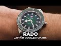 Roadtesting RADO's Captain Cook with interchangeable straps: it's like 3 watches for the price of 1