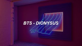 BTS (방탄소년단) 'Dionysus' Easy Lyrics
