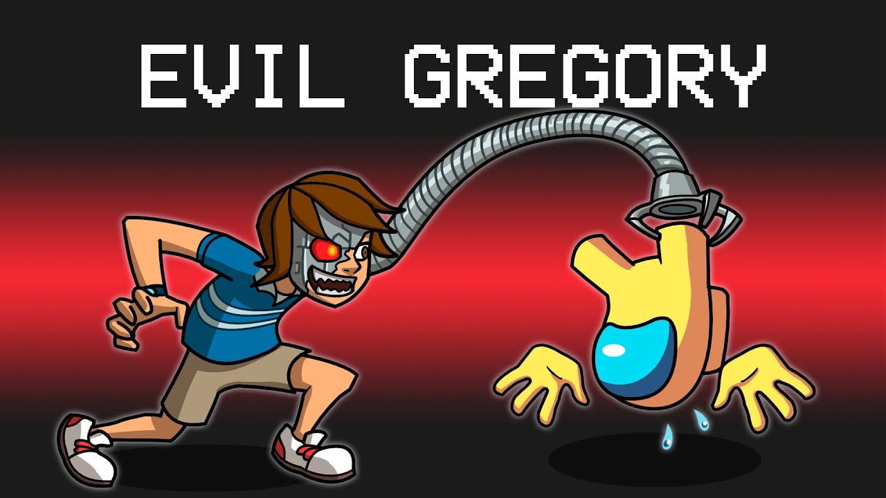 Мод EVIL GREGORY в Among Us...