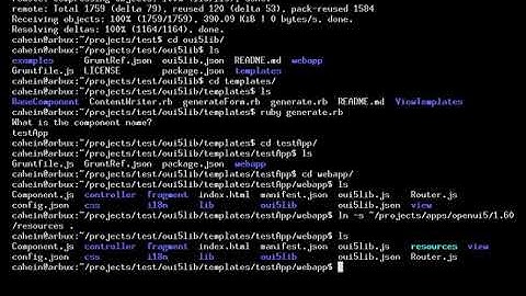 Generate basic UI5 Component