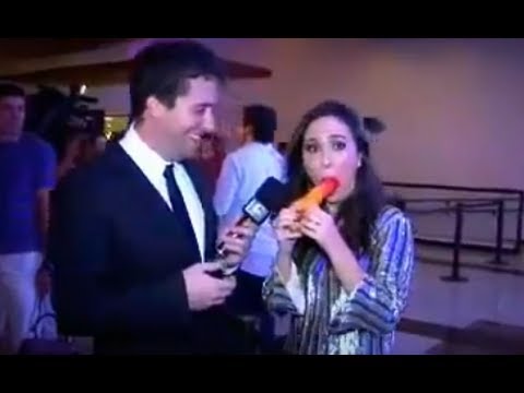 Tata Werneck | Pré Estréia De Pernas Pro Ar 2 - CQC (17/12/2012)