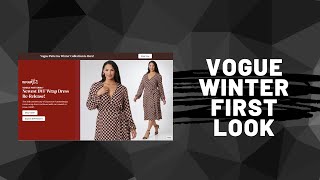 Vogue Patterns Winter First Look