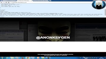 Como Crear una index para defacear pagina web