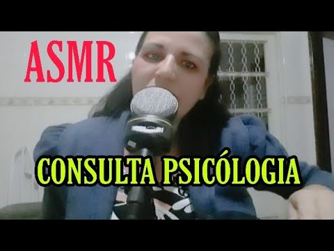 ASMR Português Psicóloga cuidando de Você 😴😴🙏