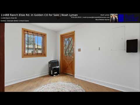 11488 Ranch Elsie Rd., Golden, CO home video tour