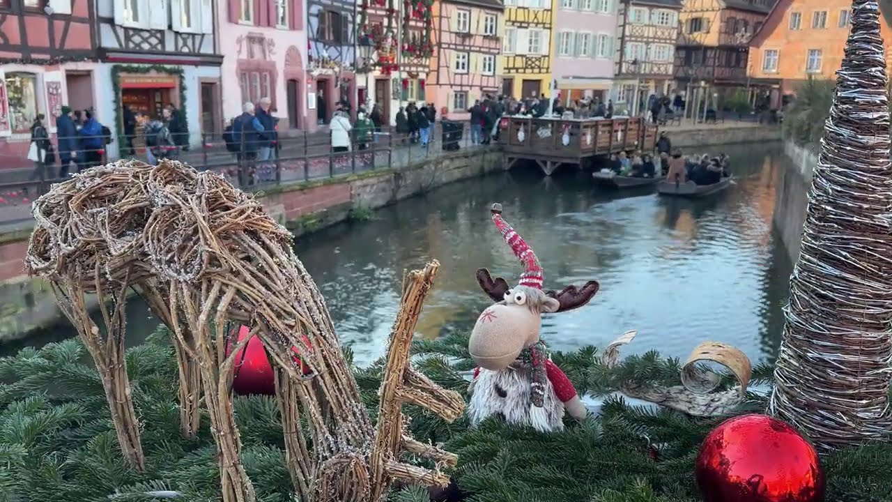 (4K) 🇫🇷 Colmar, Alsace FRANCE