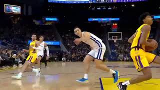 Scotty Pippen Jr to Max Christie in transition with a bounce pass!