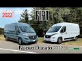Nuovo Fiat Ducato 2022: lo abbiamo provato! - New Fiat Ducato MY 2022