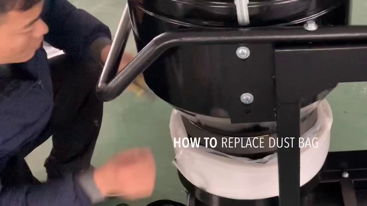 How to change vacuum cleaner dust bag YouTube