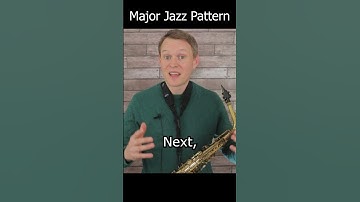 Major Jazz Pattern! #jazz #saxophone #pattern