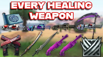 Ranking EVERY HEALING WEAPON In FORTNITE HISTORY From WORST To BEST
