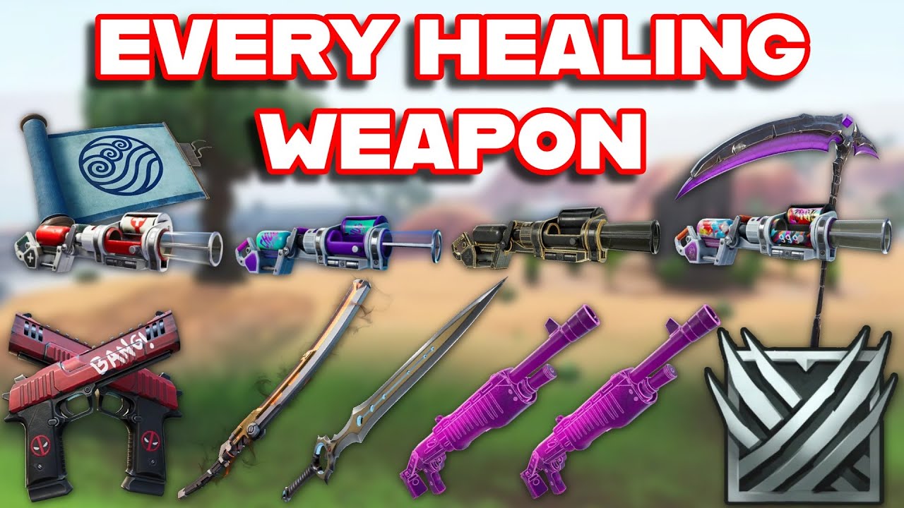 Рейтинг ВСЕХ ЛЕЧЕБНЫХ ОРУЖИЙ В ИСТОРИИ FORTNITE: от ХУДШЕГО до ЛУЧШЕГО