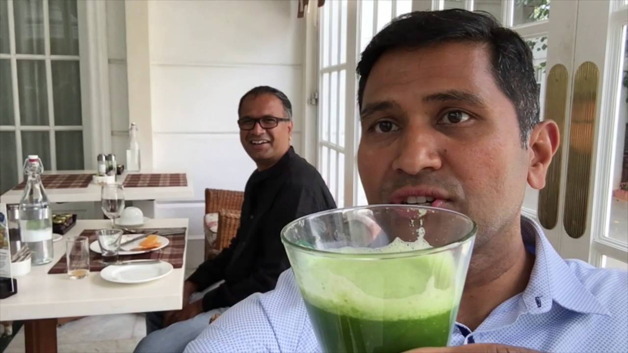 Bitter Gourd Juice Cold Pressed for Breakfast YouTube