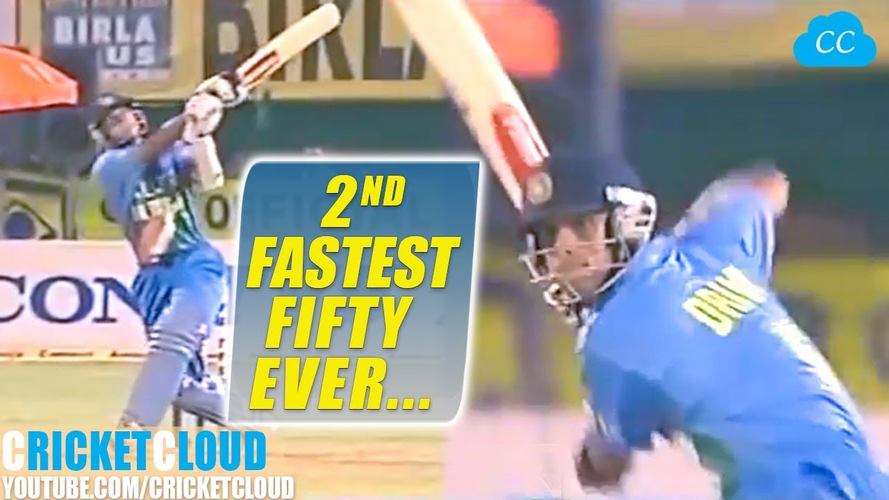 Рахул Дравид в режиме T20 | 2-й самый быстрый полтинник в истории!!