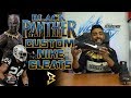 Custom Black Panther Killmonger Nike Cleats for Marshawn Lynch by Vick Almighty | Reshoevn8r