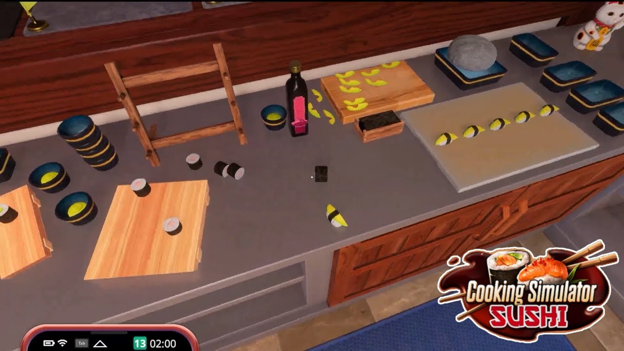 当店衛生面バッチリなんで。【Cooking Simulator SUSHI】