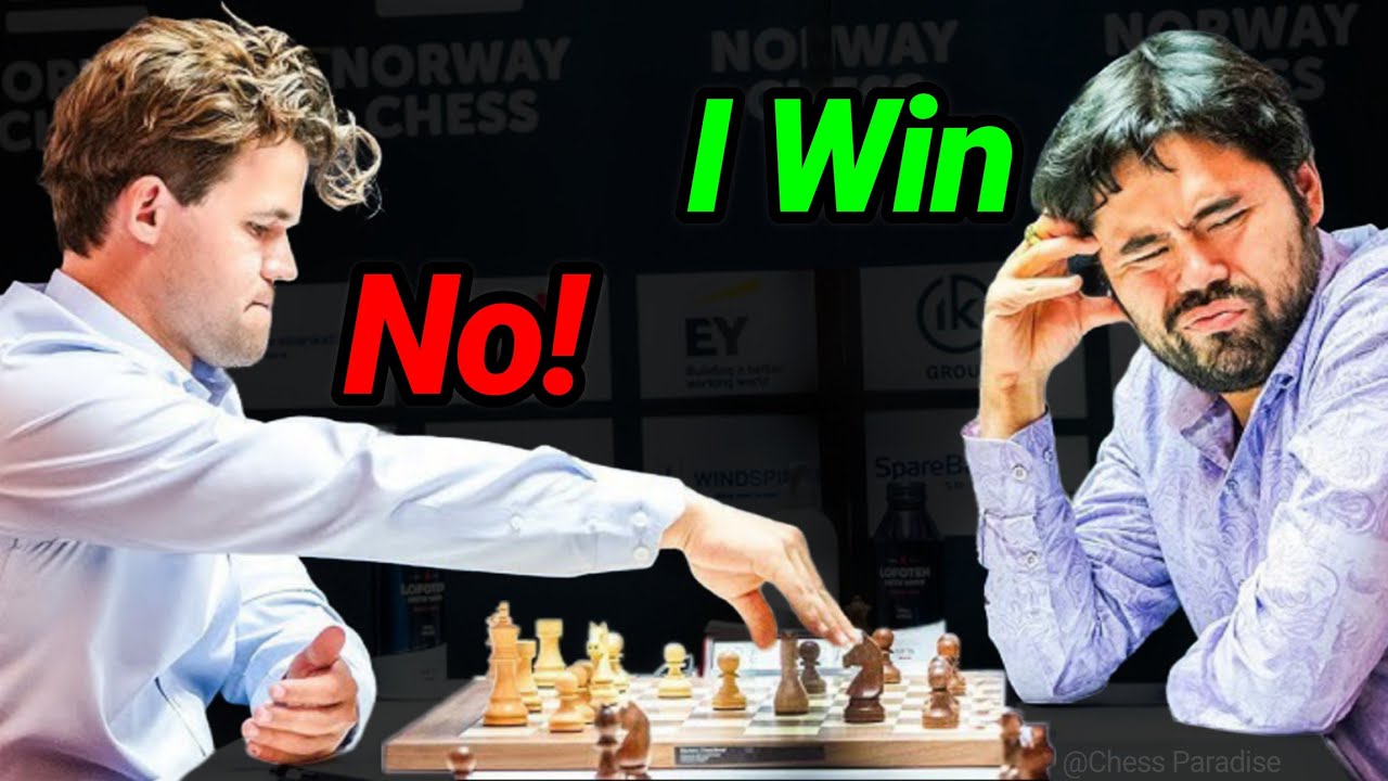 Absolutely Brilliant! 🤯... Magnus Carlsen vs Hikaru Nakamura!!!